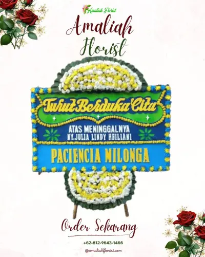 Papan Bunga Duka poris jaya