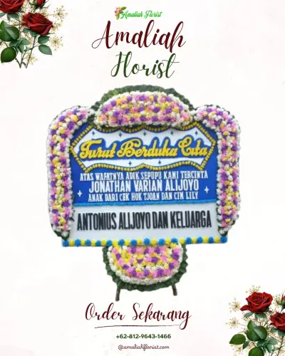Papan Bunga Duka poris jaya