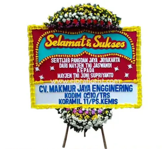 Karangan Bunga poris jaya